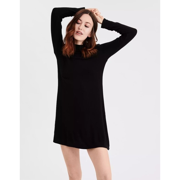 Mock Neck Dress